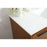 Elegant Kitchen/Bath Roman 40" Single Bathroom Vanity, Teak