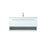 Elegant Kitchen/Bath Roman 40" Single Bathroom Vanity, White - VF43540MWH