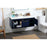 Elegant Kitchen/Bath Roman 48" Single Bathroom Vanity, Blue