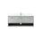 Elegant Roman 48" Single Vanity, Concrete Grey/Backsplash - VF43548MCG-BS