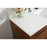 Elegant Roman 48" Single Bathroom Vanity, Teak/Backsplash