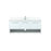 Elegant Roman 48" Single Bathroom Vanity, White/Backsplash - VF43548MWH-BS