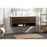 Elegant Kitchen/Bath Roman 48" Single Bathroom Vanity, Walnut