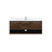 Elegant Roman 48" Single Bathroom Vanity, Walnut/Backsplash - VF43548MWT-BS