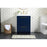 Elegant Kitchen/Bath Wyatt 24" Single Bathroom Vanity, Blue