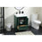 Elegant Kitchen/Bath Wyatt 24" Single Bathroom Vanity, Green
