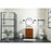 Elegant Kitchen/Bath Wyatt 24" Single Bathroom Vanity, Maple