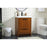 Elegant Kitchen/Bath Wyatt 24" Single Bathroom Vanity, Teak