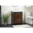 Elegant Kitchen/Bath Wyatt 24" Single Bathroom Vanity, Walnut