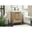 Elegant Kitchen/Bath Wyatt 24" Single Bathroom Vanity, Natural Oak