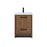 Elegant Kitchen/Bath Wyatt 24" Single Bathroom Vanity, Walnut Brown - VF46024WB