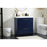 Elegant Kitchen/Bath Wyatt 30" Single Bathroom Vanity, Blue