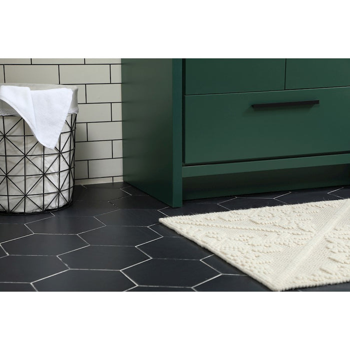 Elegant Kitchen/Bath Wyatt 30" Single Bathroom Vanity, Green
