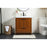 Elegant Kitchen/Bath Wyatt 30" Single Bathroom Vanity, Teak