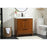 Elegant Kitchen/Bath Wyatt 30" Single Bathroom Vanity, Teak