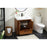 Elegant Kitchen/Bath Wyatt 30" Single Bathroom Vanity, Teak