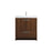 Elegant Kitchen/Bath Wyatt 30" Single Bathroom Vanity, Walnut - VF46030MWT