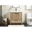 Elegant Kitchen/Bath Wyatt 30" Single Bathroom Vanity, Natural Oak