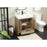 Elegant Kitchen/Bath Wyatt 30" Single Bathroom Vanity, Natural Oak