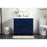 Elegant Kitchen/Bath Wyatt 36" Single Bathroom Vanity, Blue