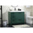 Elegant Kitchen/Bath Wyatt 36" Single Bathroom Vanity, Green