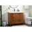 Elegant Kitchen/Bath Wyatt 36" Single Bathroom Vanity, Teak