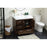Elegant Kitchen/Bath Wyatt 36" Single Bathroom Vanity, Walnut