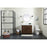 Elegant Kitchen/Bath Wyatt 36" Single Bathroom Vanity, Walnut