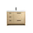 Elegant Kitchen/Bath Wyatt 42" Single Bathroom Vanity, Maple - VF46042MMP