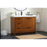 Elegant Kitchen/Bath Wyatt 42" Single Bathroom Vanity, Teak