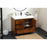 Elegant Kitchen/Bath Wyatt 42" Single Bathroom Vanity, Teak