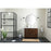 Elegant Kitchen/Bath Wyatt 42" Single Bathroom Vanity, Teak