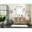 Elegant Kitchen/Bath Wyatt 42" Single Bathroom Vanity, Walnut