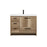 Elegant Kitchen/Bath Wyatt 42" Single Bathroom Vanity, Natural Oak - VF46042NT