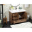 Elegant Kitchen/Bath Wyatt 42" Single Bathroom Vanity, Walnut Brown