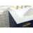 Elegant Kitchen/Bath Baldwin 24" Bathroom Vanity, Blue
