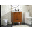 Elegant Kitchen/Bath Baldwin 24" Bathroom Vanity, Teak
