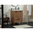 Elegant Baldwin 24" Single Bathroom Vanity, Walnut Brown