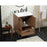 Elegant Baldwin 24" Single Bathroom Vanity, Walnut Brown