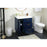 Elegant Baldwin 30" Bathroom Vanity, Blue/Backsplash