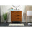 Elegant Kitchen/Bath Baldwin 30" Bathroom Vanity, Teak