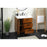 Elegant Baldwin 30" Bathroom Vanity, Teak/Backsplash