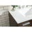 Elegant Kitchen/Bath Baldwin 30" Bathroom Vanity, Walnut