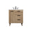 Elegant Kitchen/Bath Baldwin 30" Single Bathroom Vanity, Natural Oak - VF47030NT