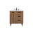 Elegant Baldwin 30" Single Bathroom Vanity, Walnut Brown - VF47030WB