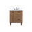 Elegant Baldwin 30" Single Vanity, Walnut Brown/Backsplash - VF47030WB-BS