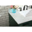 Elegant Baldwin 36" Bathroom Vanity, Green/Backsplash