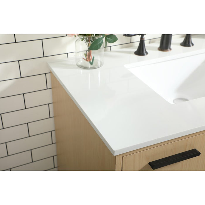 Elegant Kitchen/Bath Baldwin 36" Bathroom Vanity, Maple