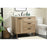 Elegant Kitchen/Bath Baldwin 36" Single Bathroom Vanity, Natural Oak