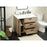 Elegant Kitchen/Bath Baldwin 36" Single Bathroom Vanity, Natural Oak